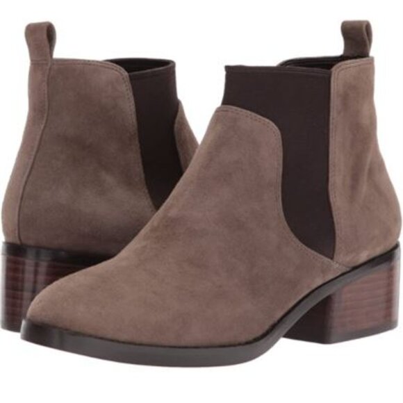 NWB COLE HAAN Osteen Suede Bootie, Brown, sz9 - Picture 2 of 8